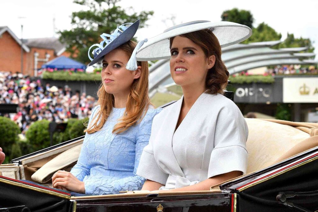 Las princesas Beatriz y Eugenia de Inglaterra