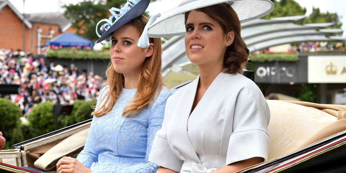Las princesas Beatriz y Eugenia de Inglaterra