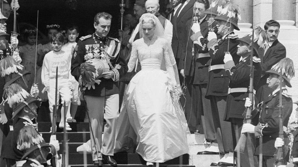 La boda del príncipe Rainiero III de Mónaco y Grace Kelly (19 de abril de 1956)